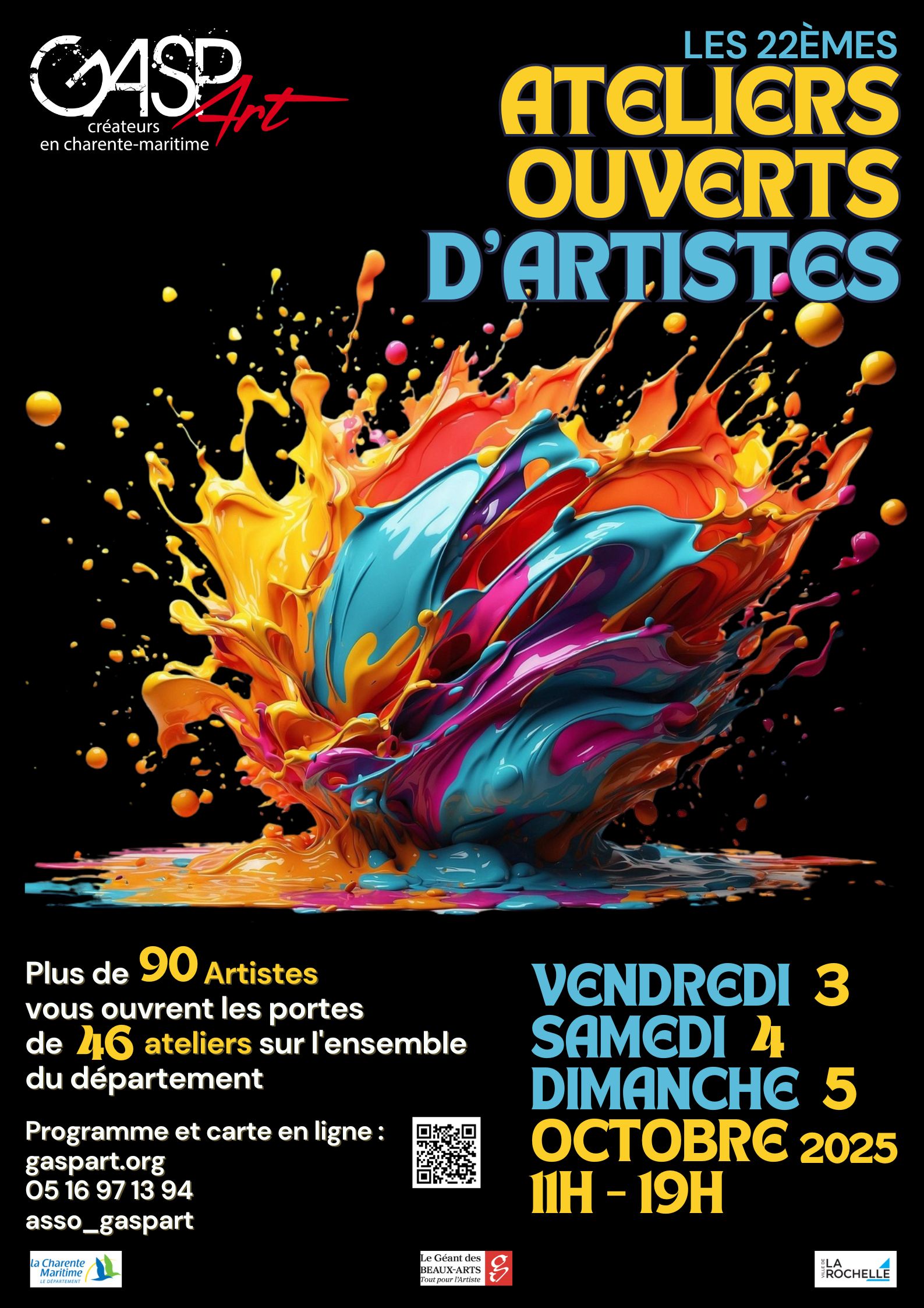 Les Ateliers ouverts de Gaspart - 3/5 octobre 25